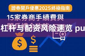 杠杆与配资风险速览 pu